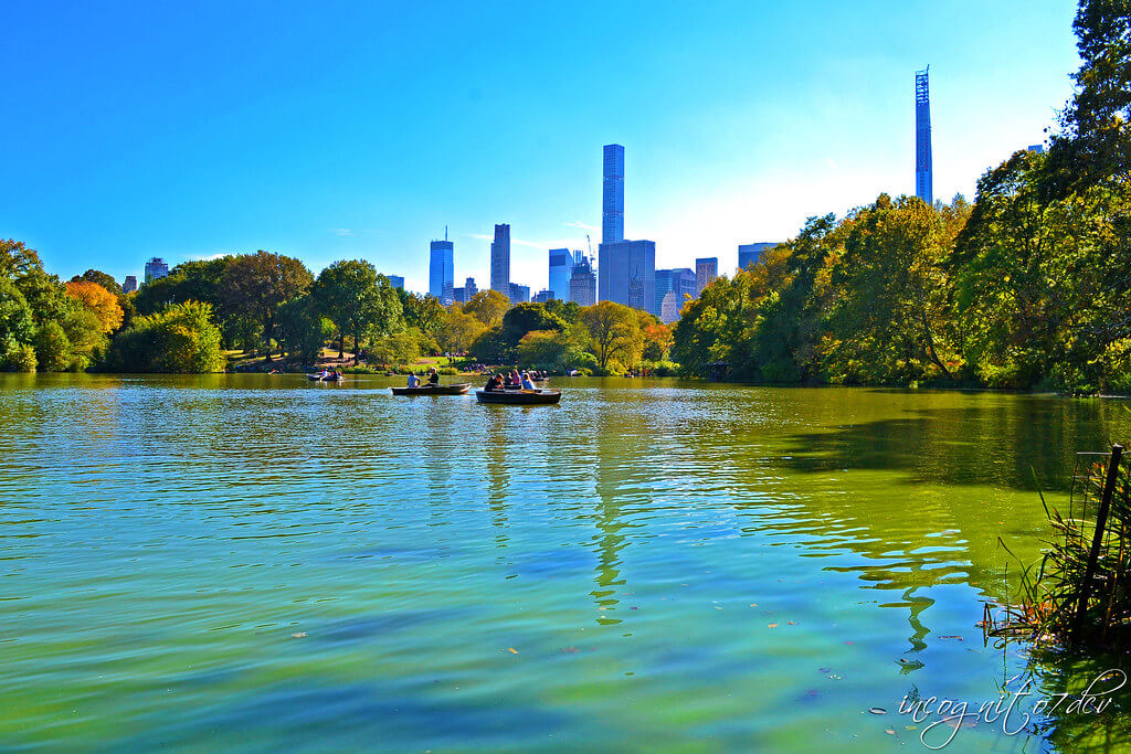 The Lake & Central Park South-East Skyline