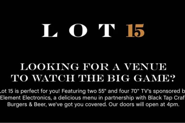 The Big Game Watch At Lot 15