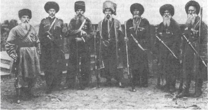 Kuban Cossacks, late 19th century
