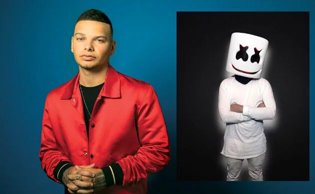 Kane Brown & Marshmello Free Concert