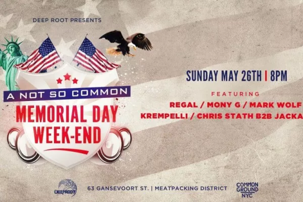 Free Rsvp Memorial Day Weekend Party At Common Ground