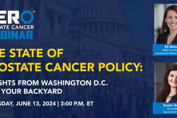 The State Of Prostate Cancer Policy: Insights From Washington D.c.