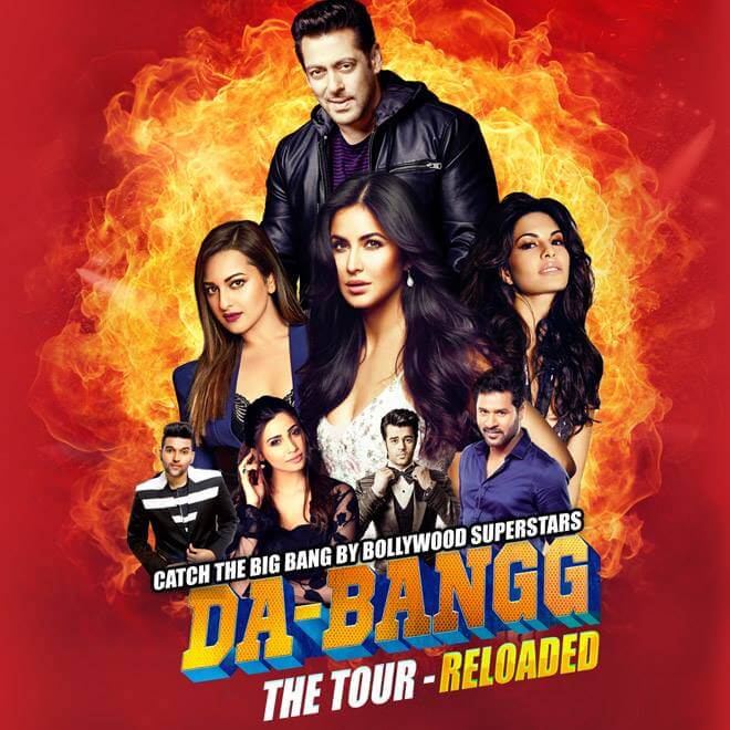 De Bangg Tour Reloaded Salman Khan Bollywood Mega Show