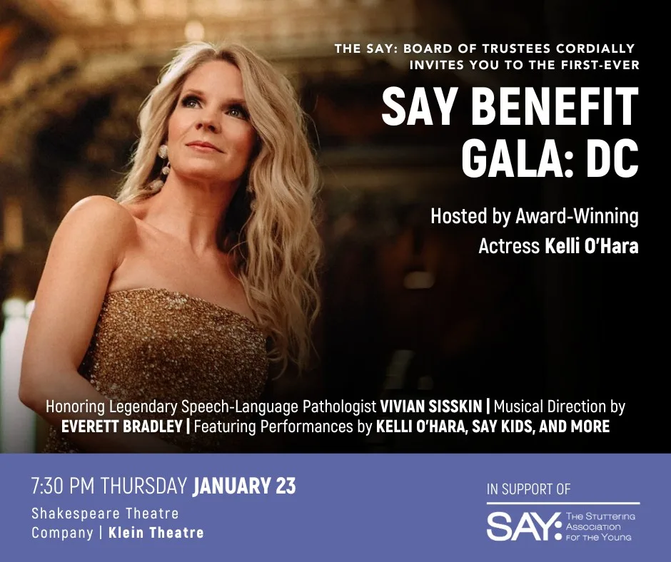 First Ever Say Benefit Gala: Washington, Dc