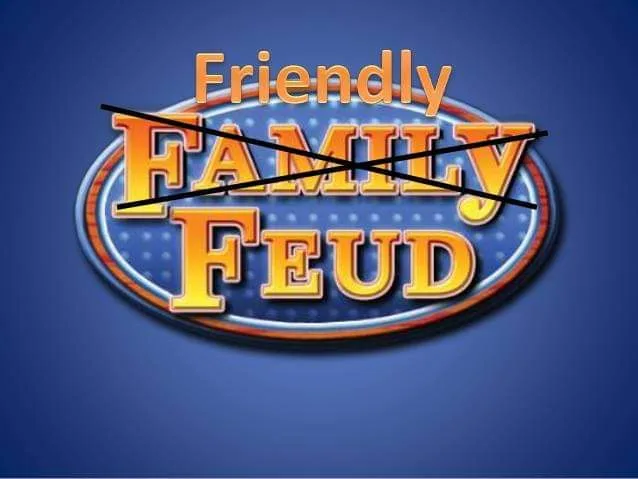 Friendly Feud Game Night