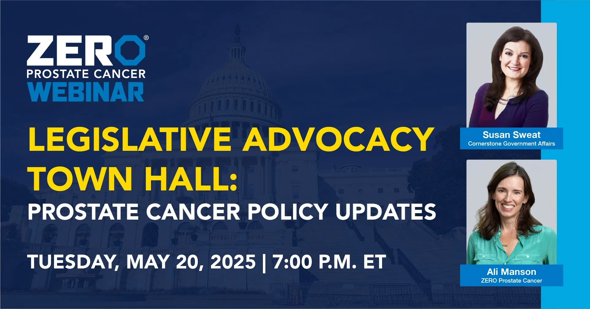 Legislative Advocacy Town Hall: Prostate Cancer Policy Updates