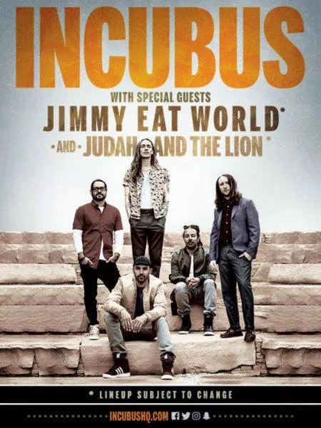 Incubus & Jimmy Eat World Concerts